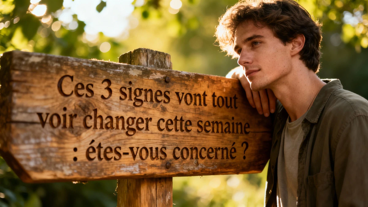 Ces 3 signes vont tout voir changer cette semaine : êtes-vous concerné ?