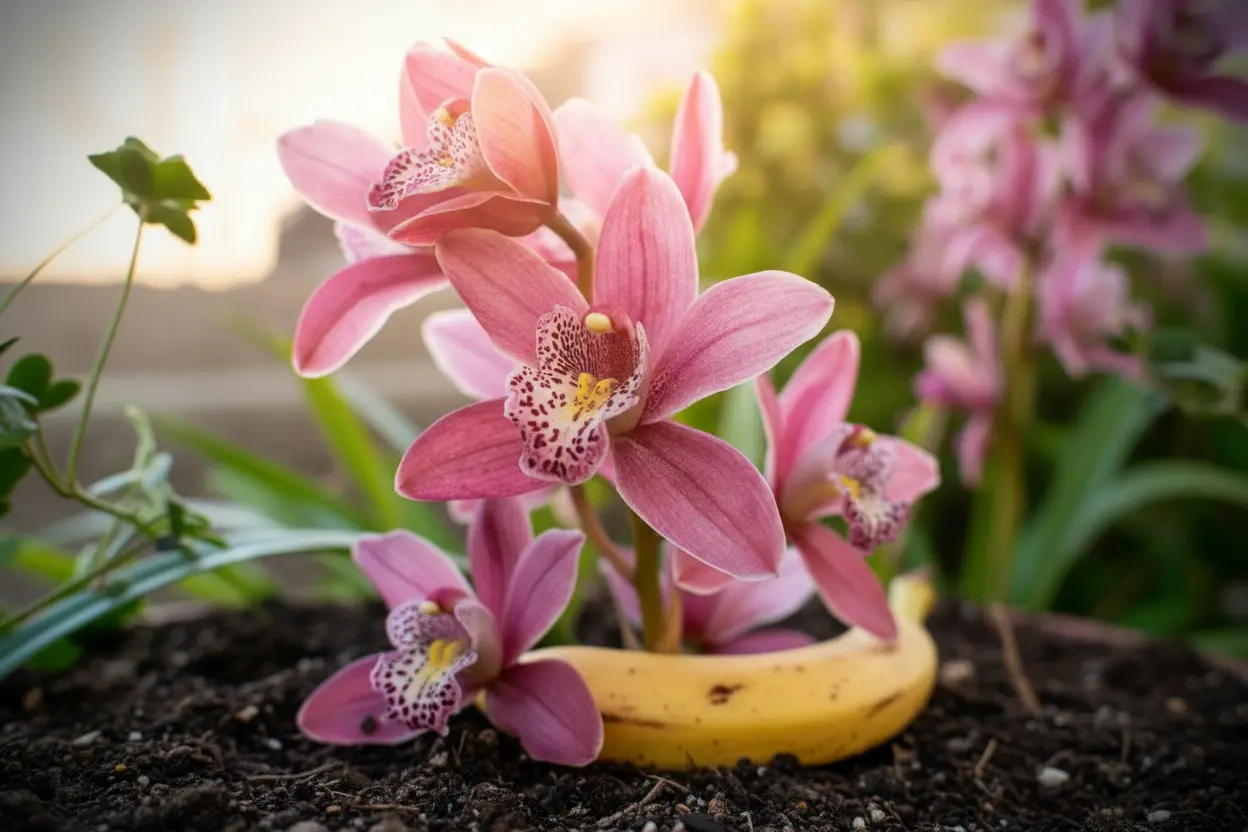 Une simple banane peut provoquer la floraison spectaculaire de vos orchidées