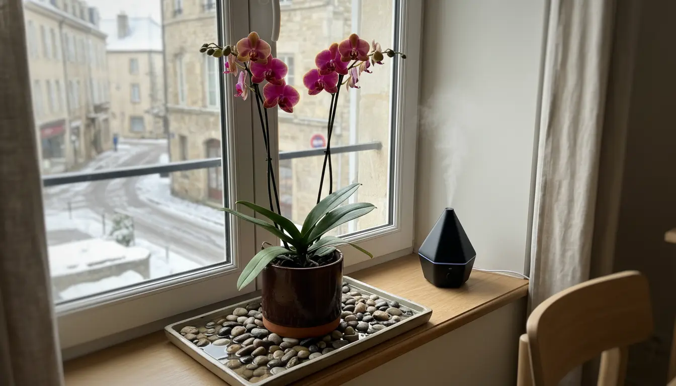 Cet endroit oublié dans la maison fait refleurir l’orchidée en hiver