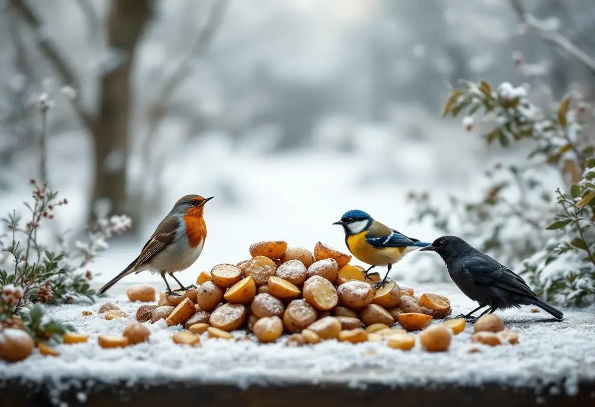 En janvier, ce reste de repas insolite que les jardiniers britanniques doivent jeter dans le jardin pour aider les oiseaux