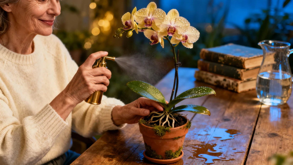 Le secret des fleuristes pour relancer la floraison des orchidées en hiver