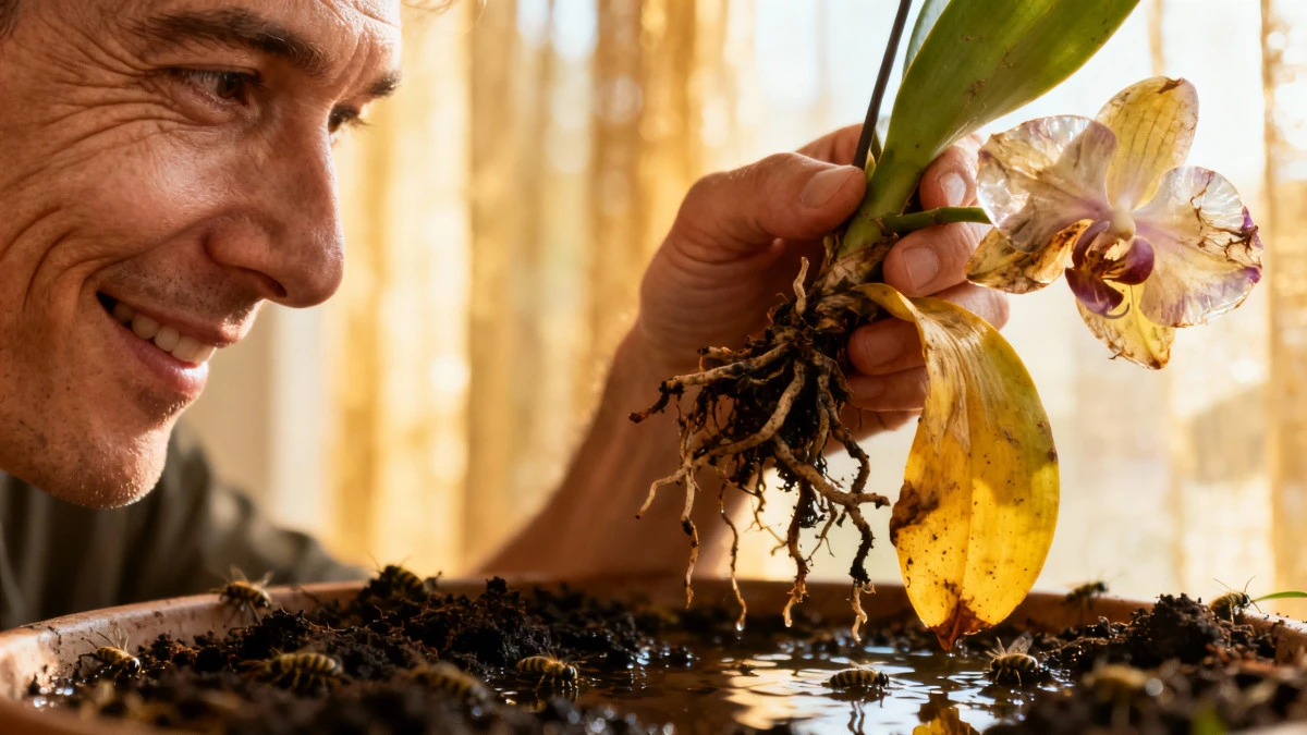 Les 3 erreurs fatales qui condamnent vos orchidées sans que vous le sachiez