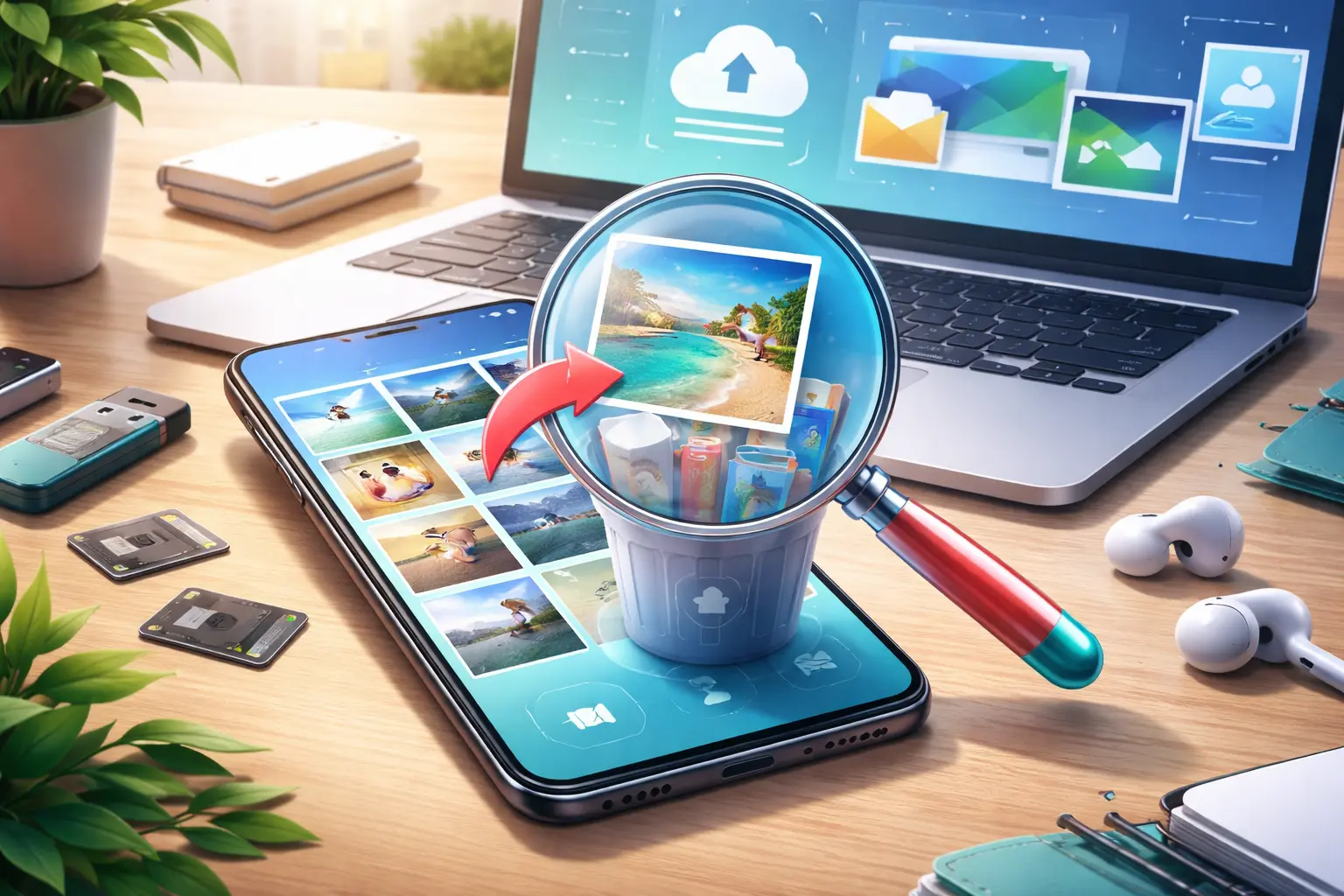Comment récupérer des photos supprimées définitivement sur Android ?