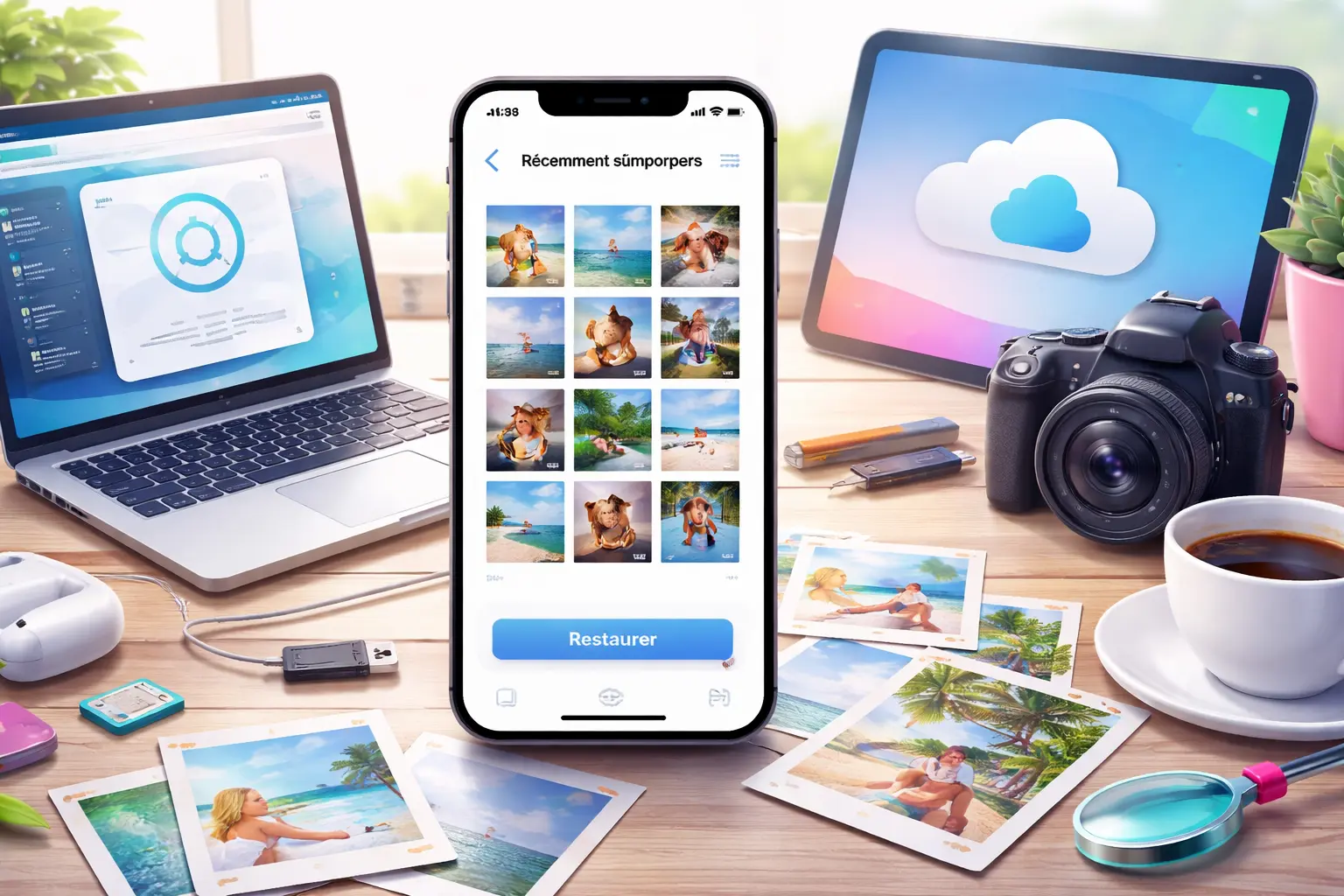 Comment récupérer des photos supprimées sur iPhone ?