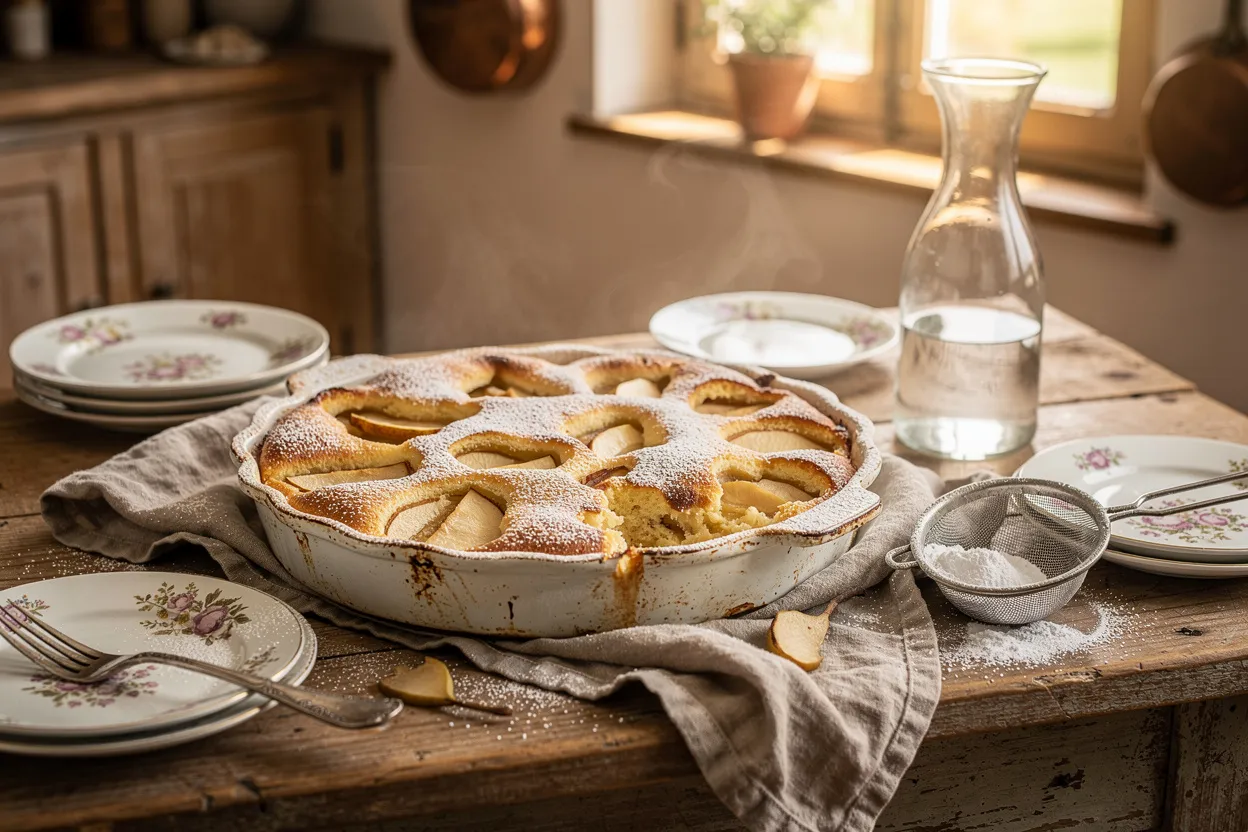 La flognarde revient sur nos tables : ce dessert de ma grand-mère rivalise avec les grands classiques de la pâtisserie !