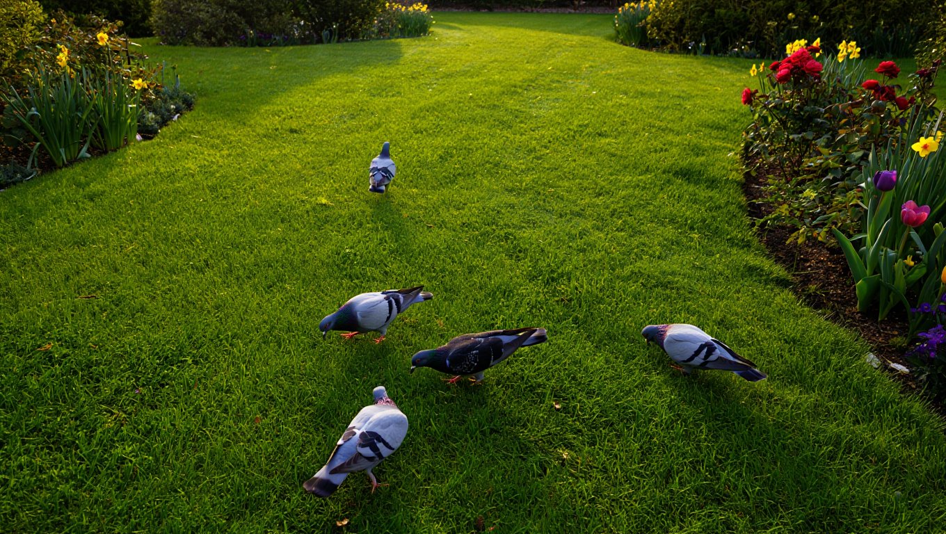 Comment 5 minutes par jour peuvent transformer votre jardin infesté de pigeons