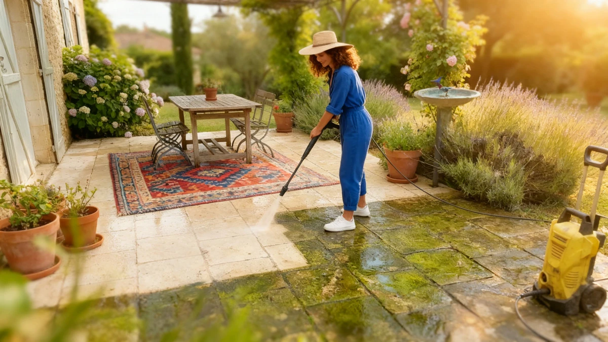 Adieu Karcher : cette solution terrasse élimine toutes les taches en 24h