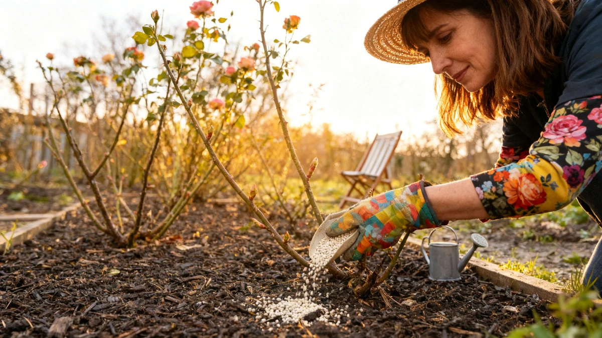Ce geste méconnu en février transforme vos rosiers en floraison spectaculaire