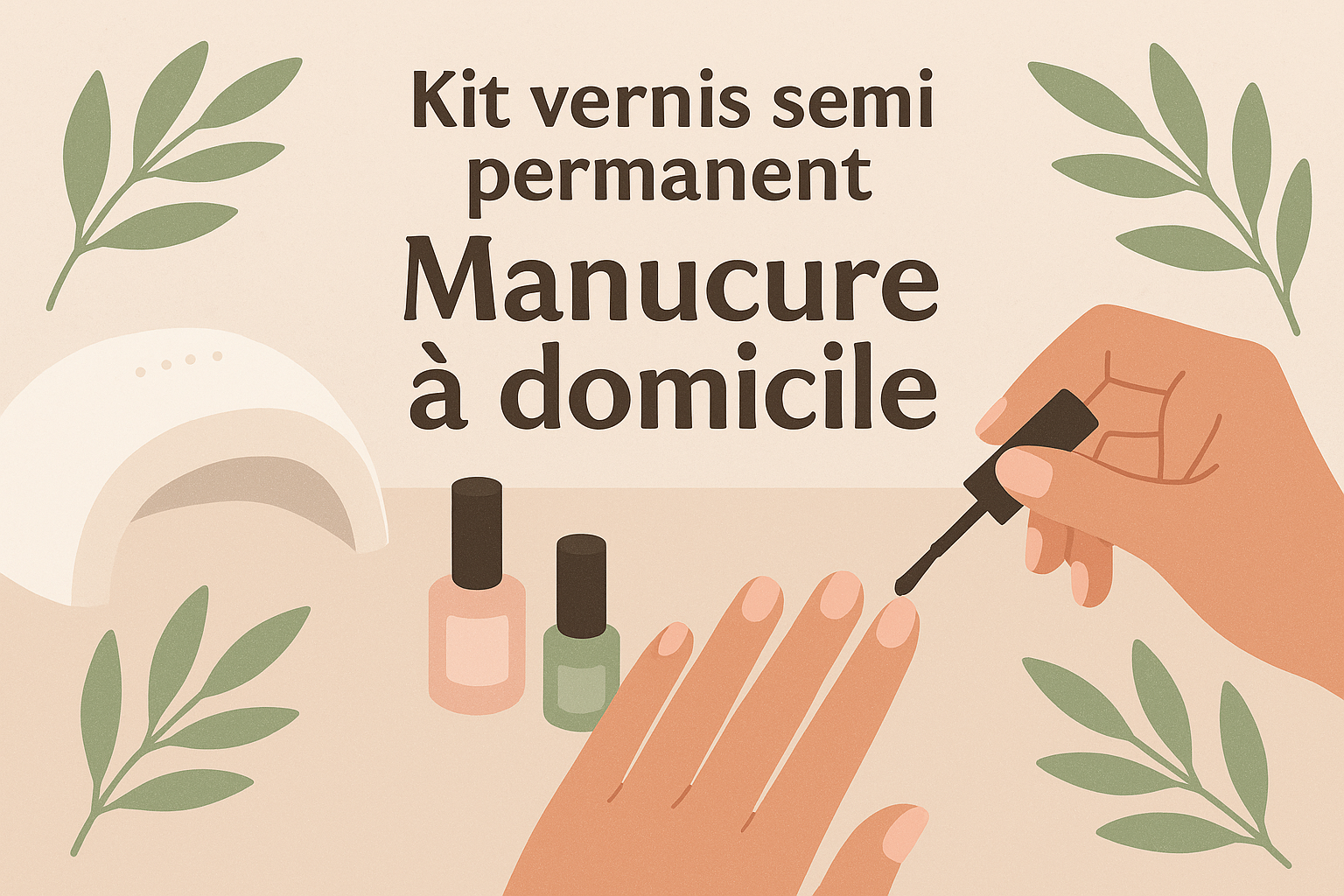 Pourquoi choisir le kit vernis semi permanent Manucurist ?
