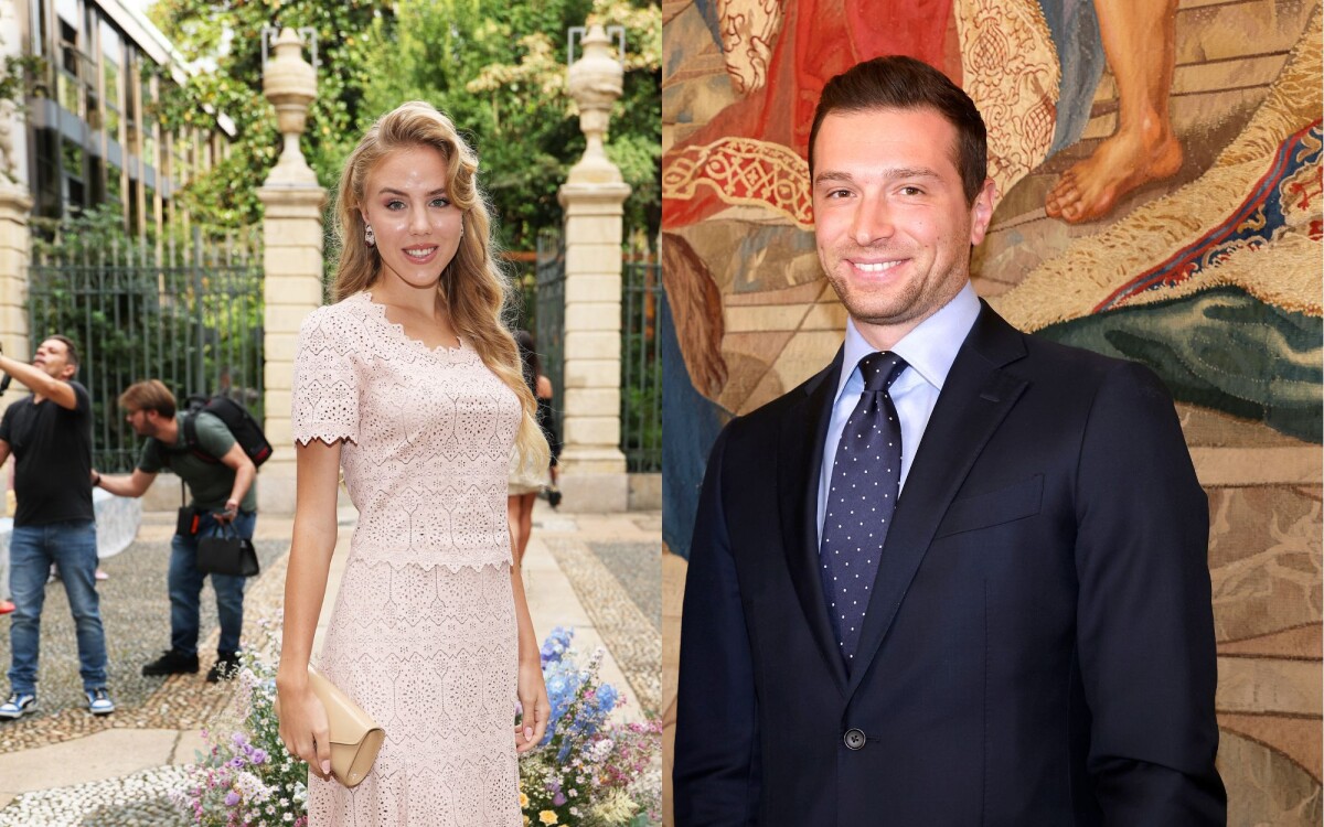 Existe-t-il une photo de Jordan Bardella et Maria Carolina de Bourbon ensemble ?