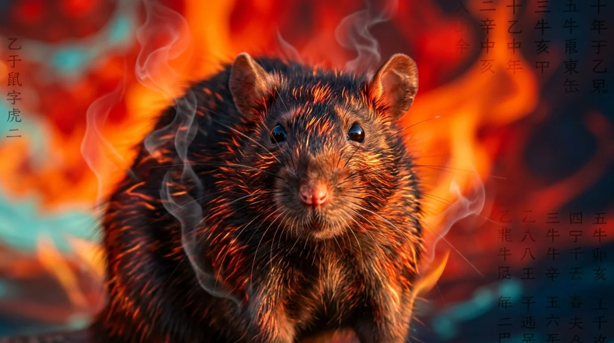 Que signifie être né sous le signe chinois du Rat de feu ?