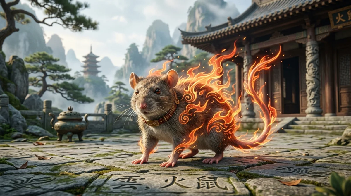 Que signifie être né sous le signe chinois du Rat de feu ?