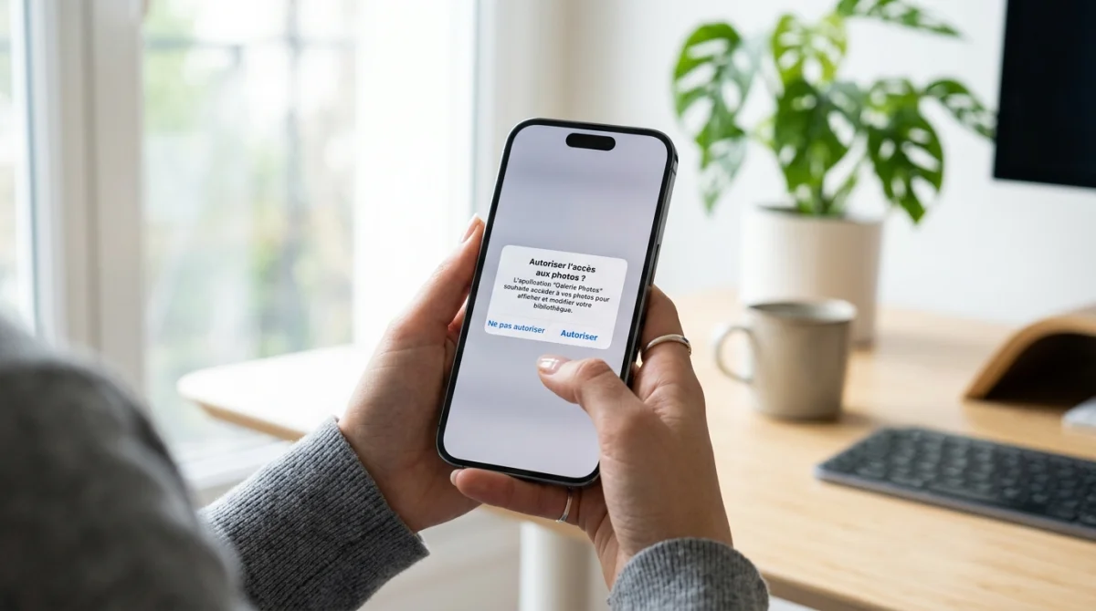 Pourquoi autoriser une application à accéder aux photos