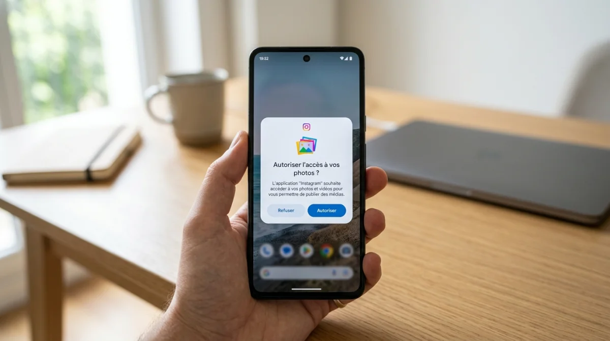 Pourquoi autoriser une application à accéder aux photos