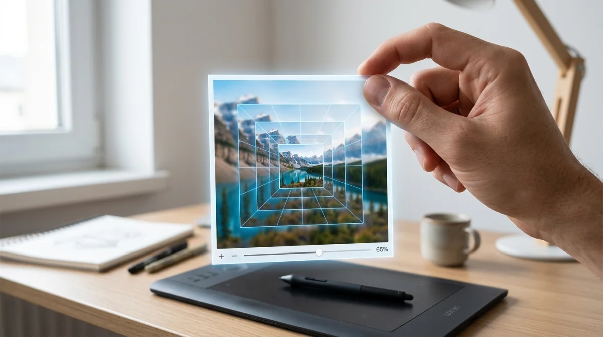 Comment dézoomer une photo simplement