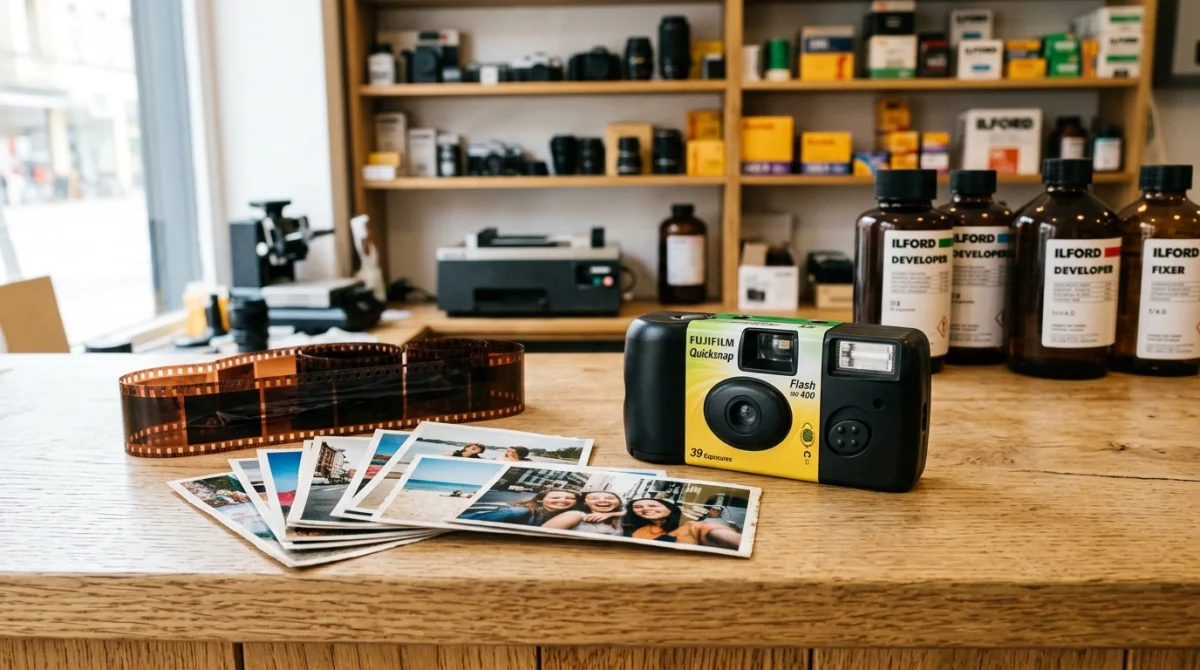 Où développer un appareil photo jetable