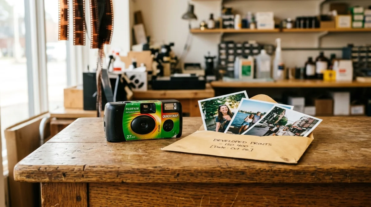 Où développer un appareil photo jetable