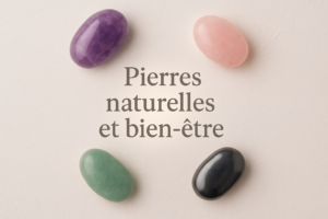 Vue zen de pierres naturelles bien-être en cercle sur fond clair