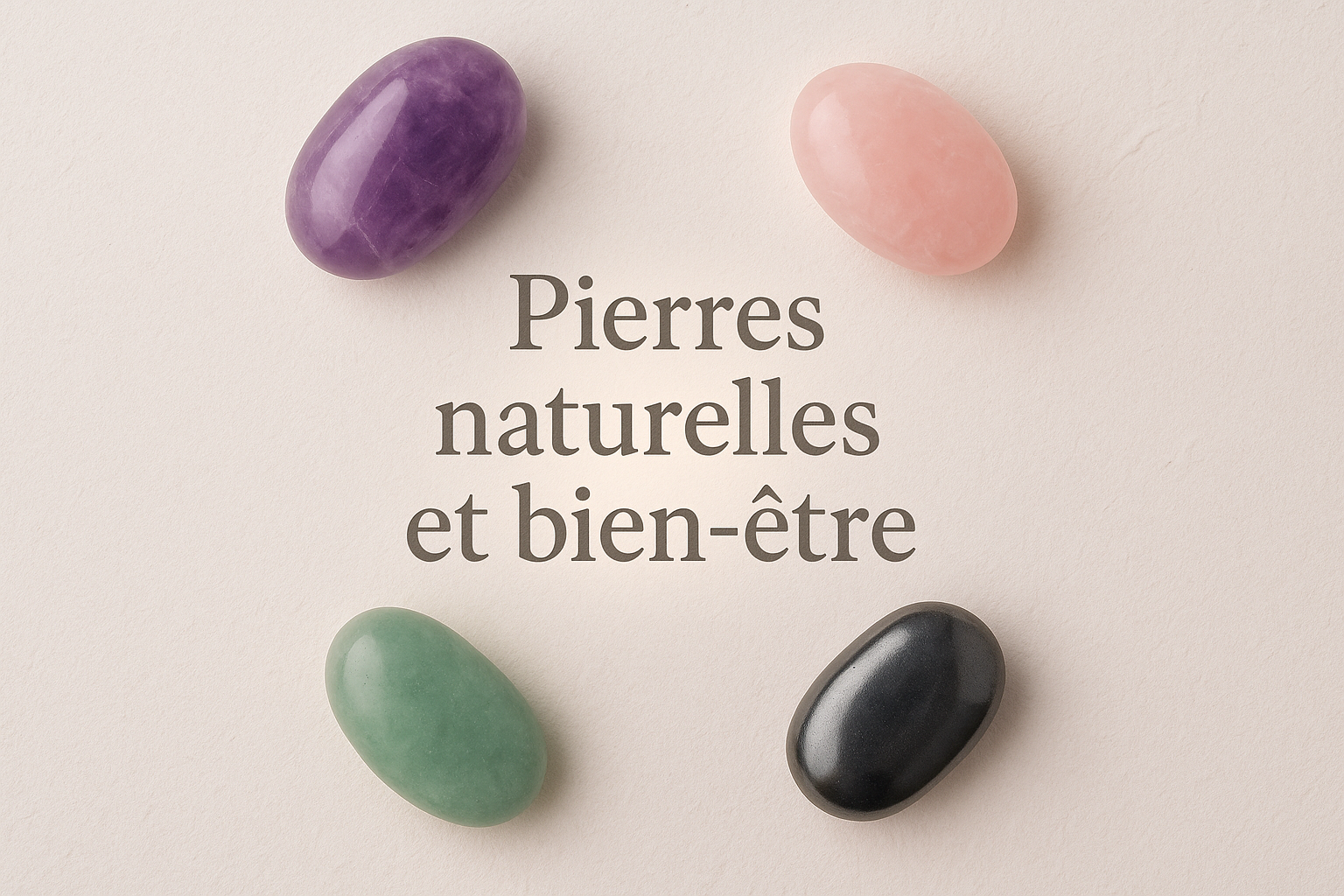 Les pierres naturelles au service du bien-être : une exploration authentique
