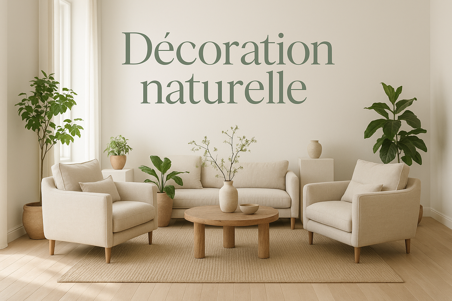 La décoration naturelle : une tendance durable et inspirante